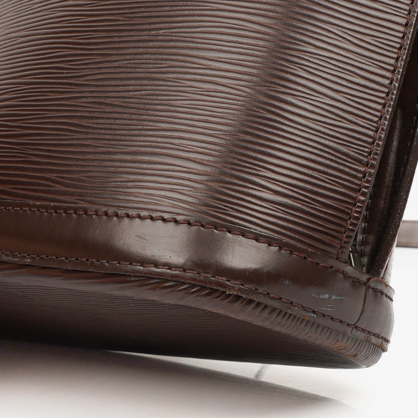 Louis Vuitton Brown Epi Leather Lussac Tote Bag