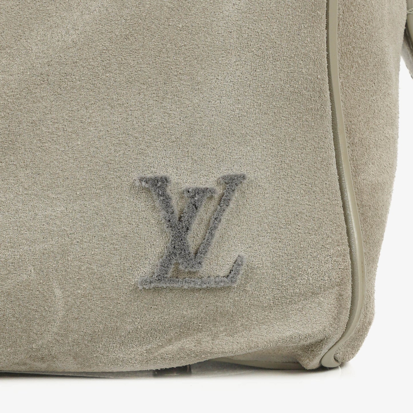 Louis Vuitton  Cube PM Illusion Limited Edition Grey Suede Handbag