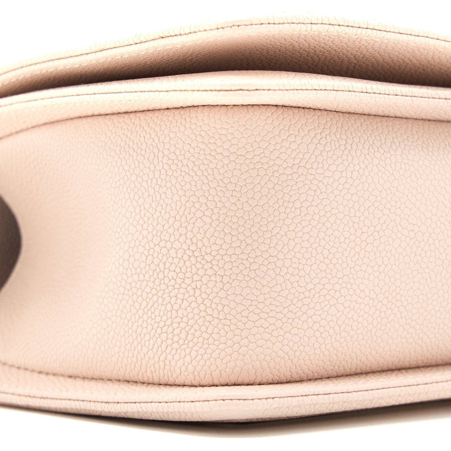 Chanel Medium Boy Bag Chevron Caviar Light Pink L