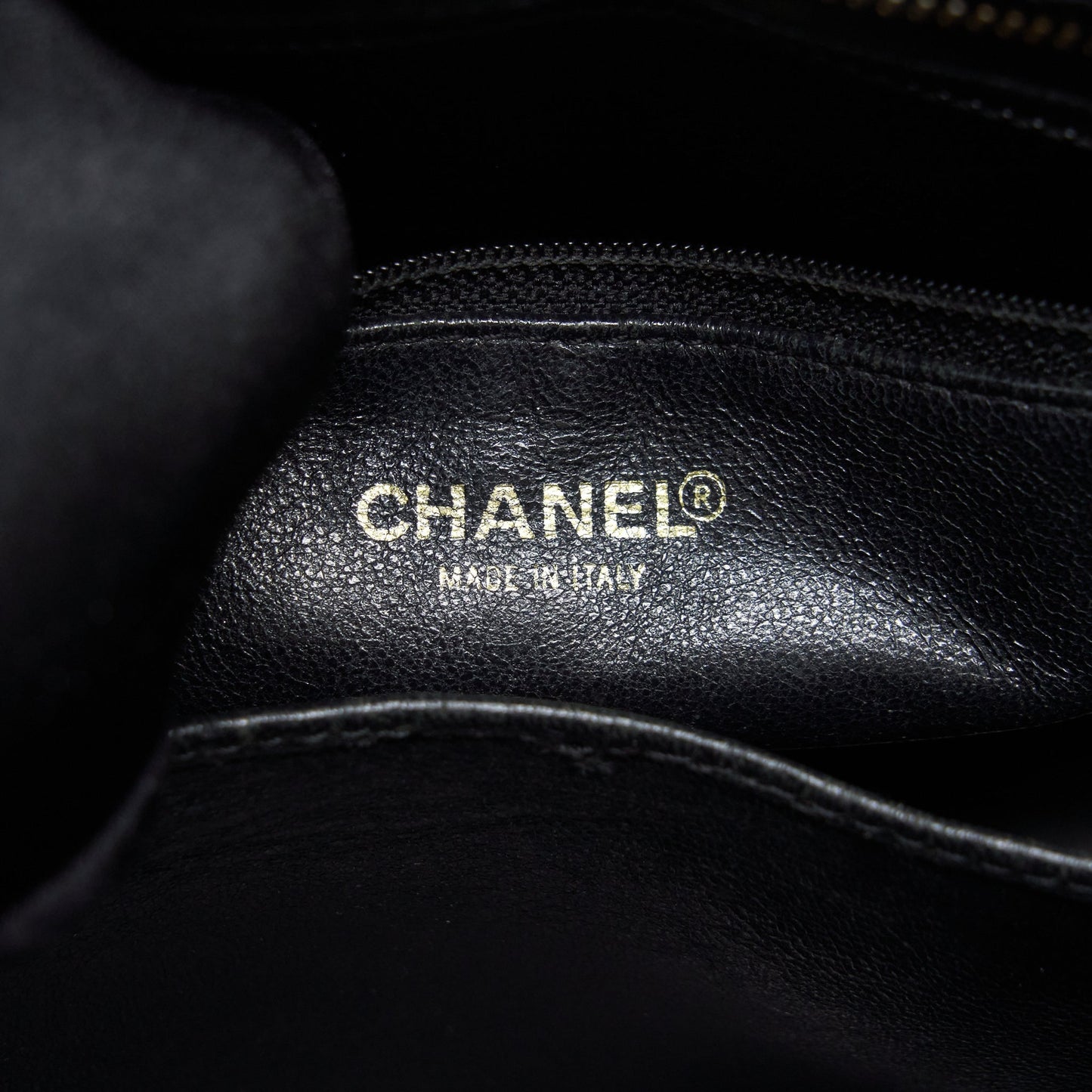 Chanel  Medallion Tote Bag Caviar Black