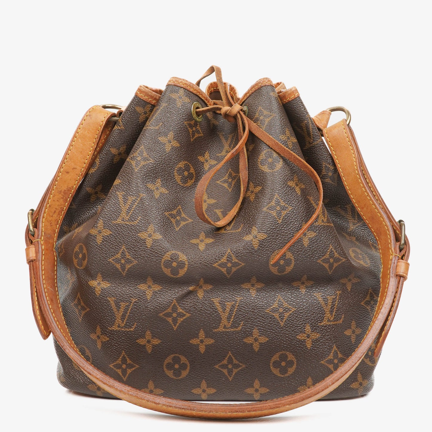 Louis Vuitton Petit Noe Monogram Canvas Shoulder Bag