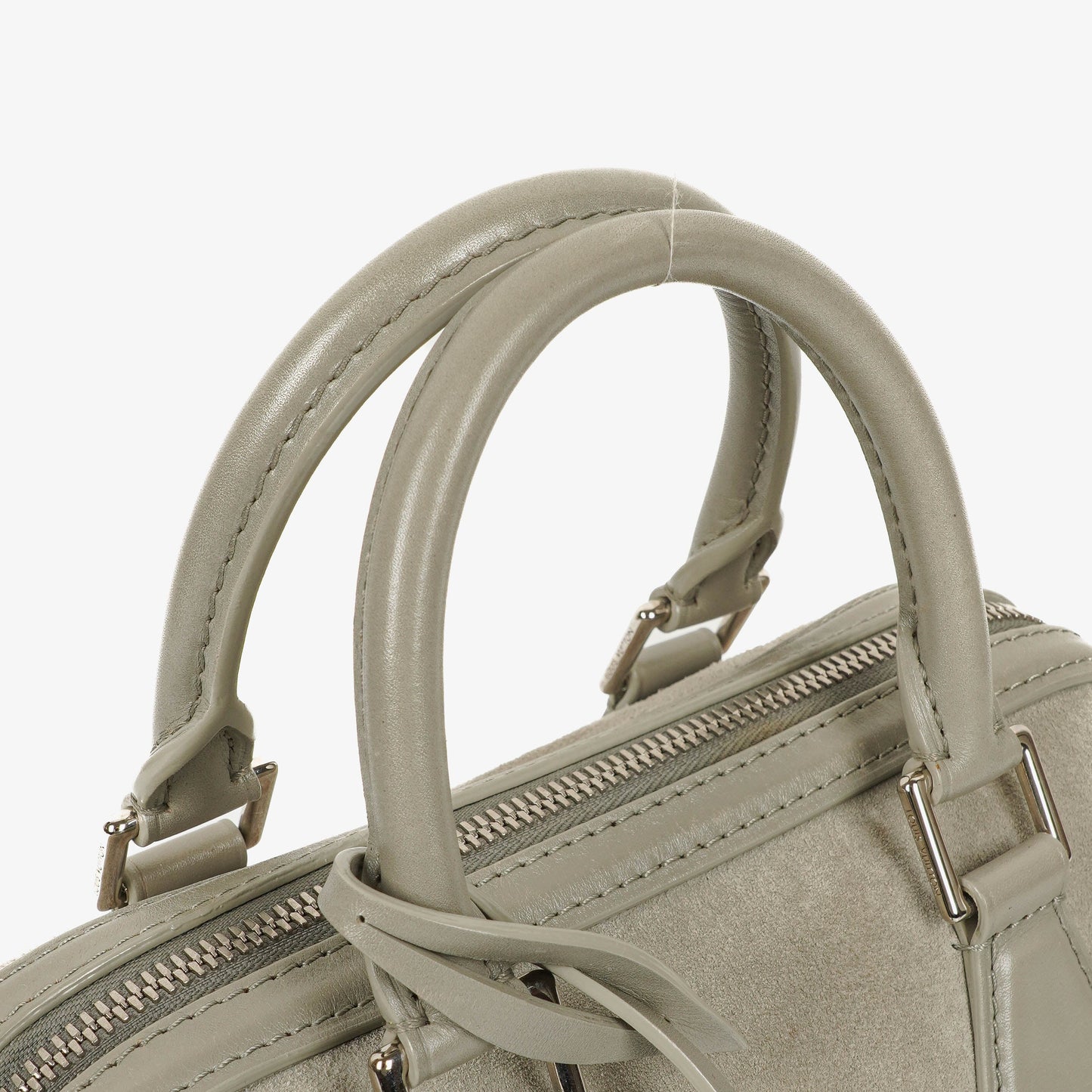 Louis Vuitton  Cube PM Illusion Limited Edition Grey Suede Handbag