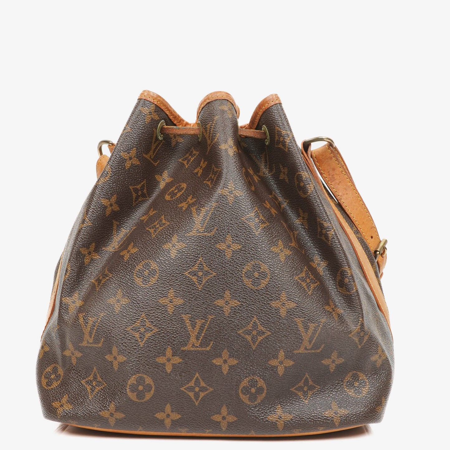 Louis Vuitton Petit Noe Monogram Canvas Shoulder Bag