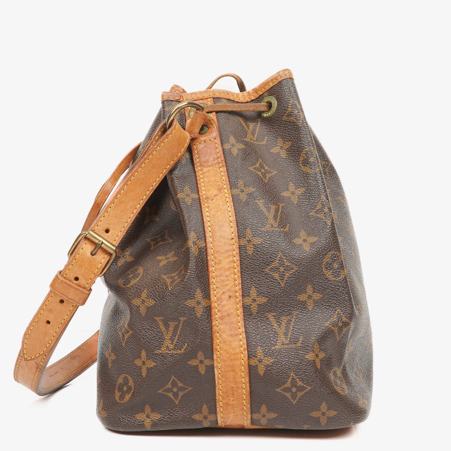 Louis Vuitton Petit Noe Monogram Canvas Shoulder Bag