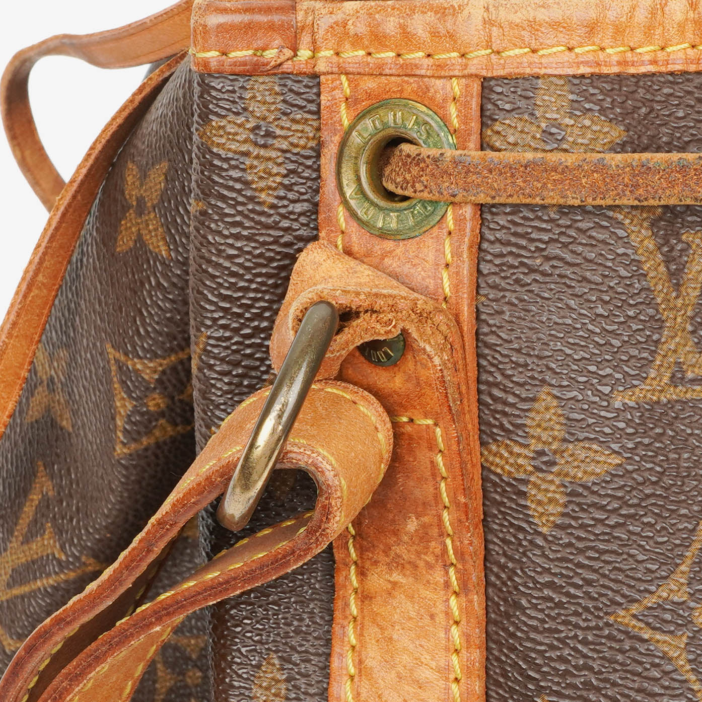 Louis Vuitton Petit Noe Monogram Canvas Shoulder Bag