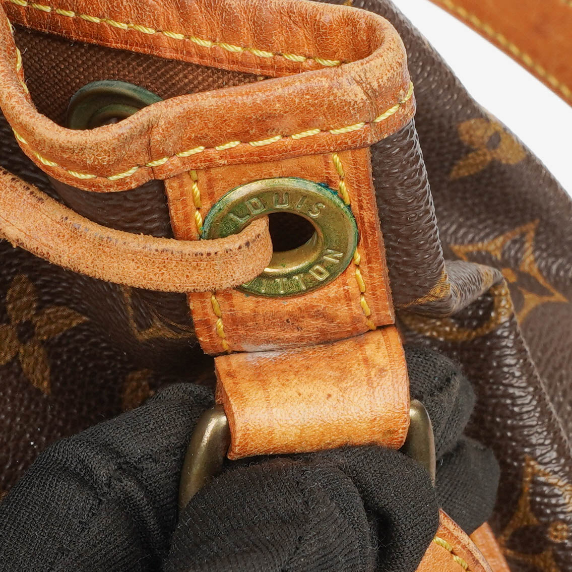 Louis Vuitton Petit Noe Monogram Canvas Shoulder Bag