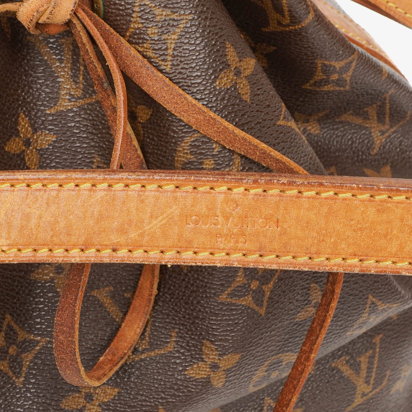 Louis Vuitton Petit Noe Monogram Canvas Shoulder Bag