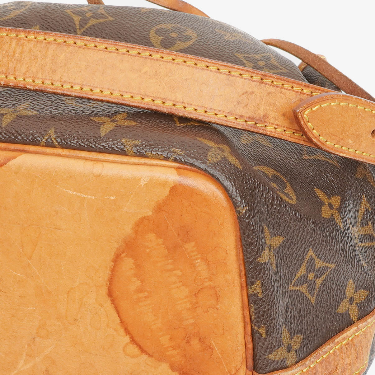 Louis Vuitton Petit Noe Monogram Canvas Shoulder Bag