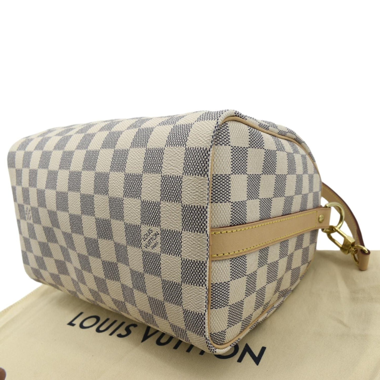 LOUIS VUITTON  25 Bandouliere Damier Azur Shoulder Bag White