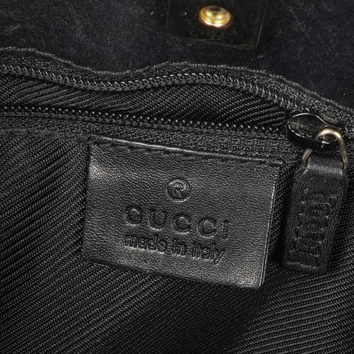Gucci GG Canvas And Leather Shoulder Hobo Bag
