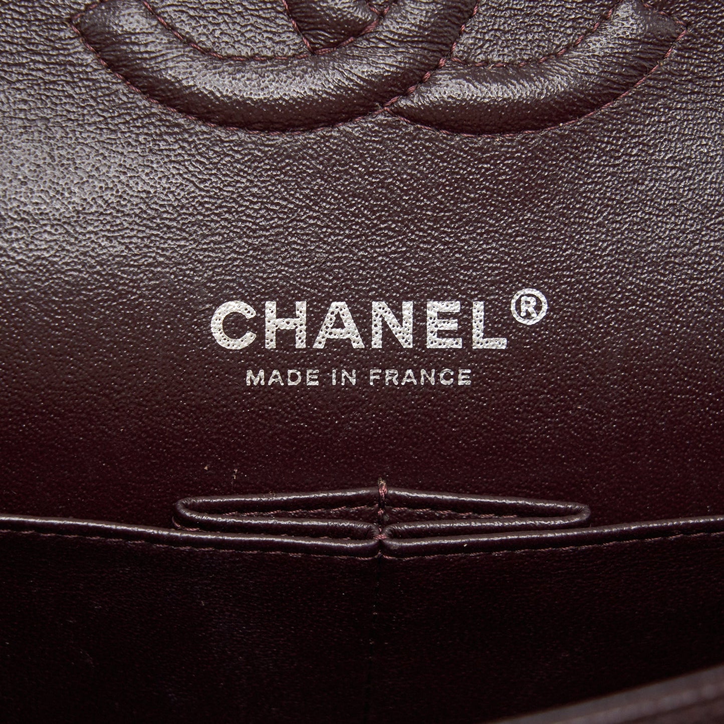 Chanel Medium Classic double Flap bag Caviar Burgundy
