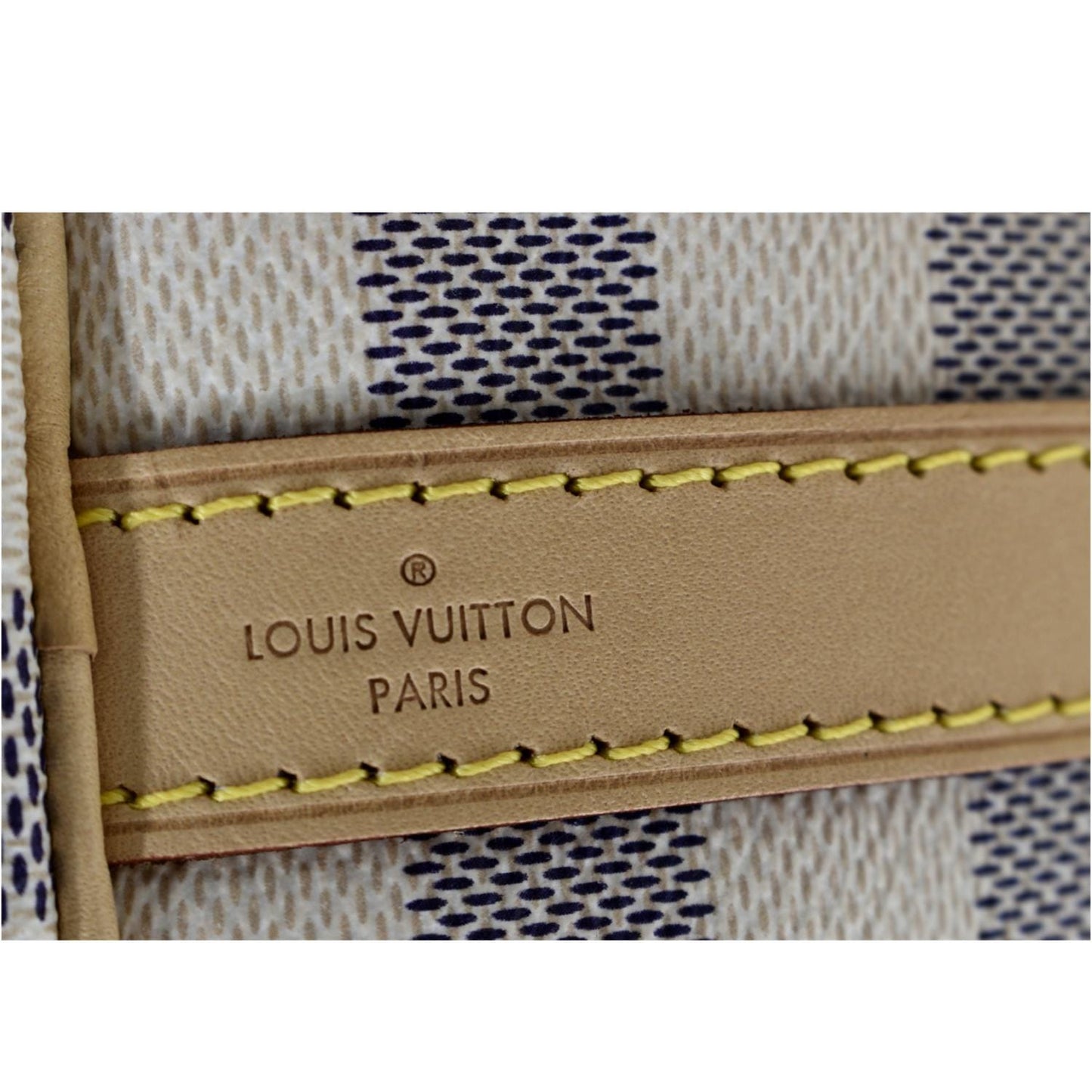 LOUIS VUITTON  25 Bandouliere Damier Azur Shoulder Bag White