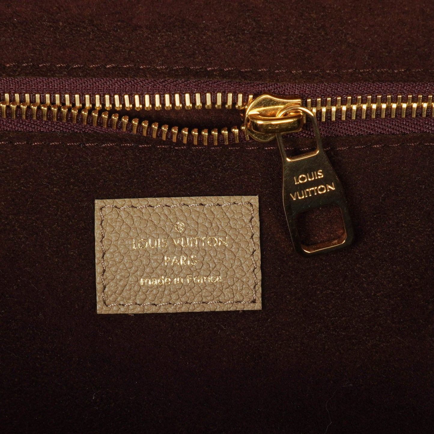 Louis Vuitton Neverfull MM Empreinte Leather Tote Bag