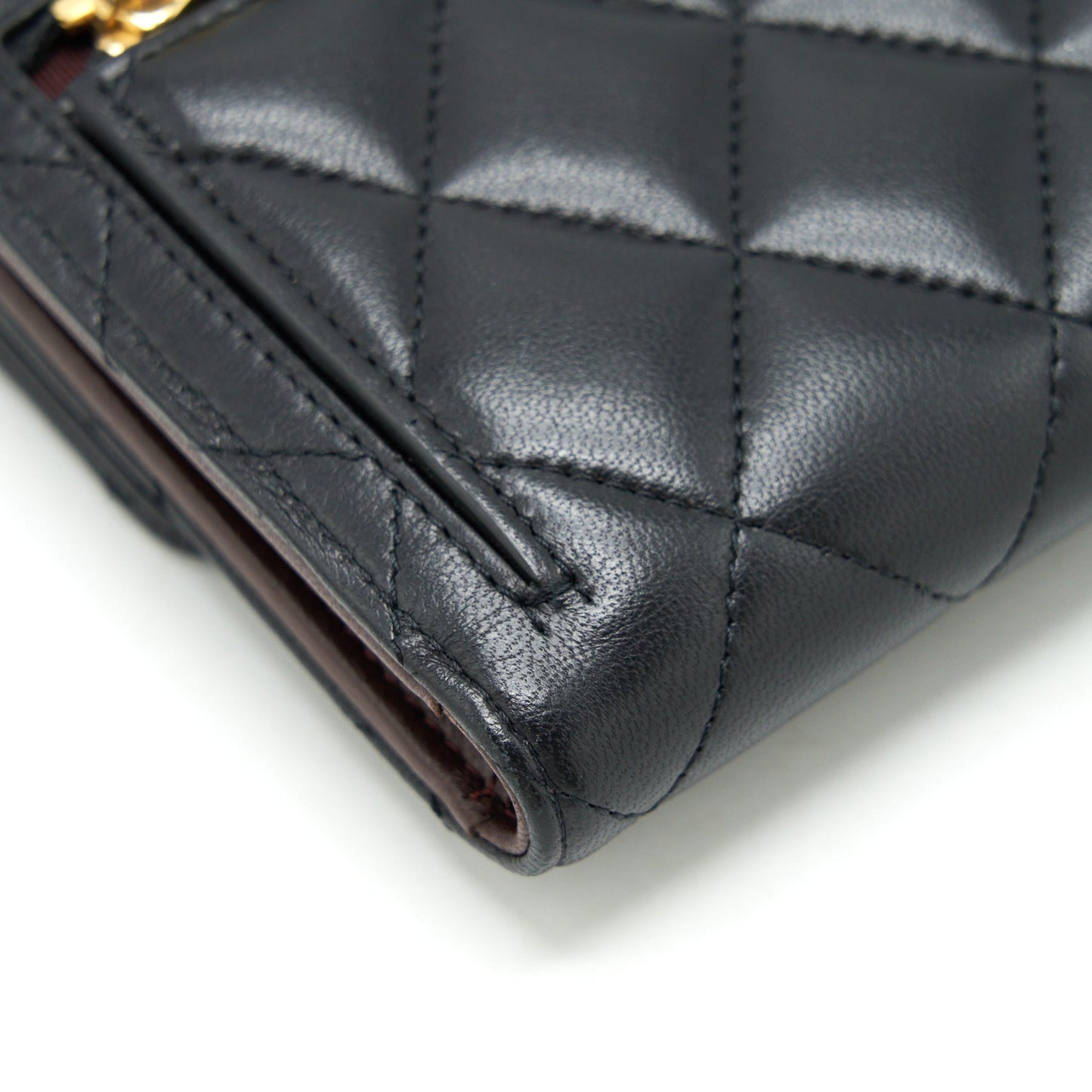 Chanel Classic Flap Wallet Lambskin Black