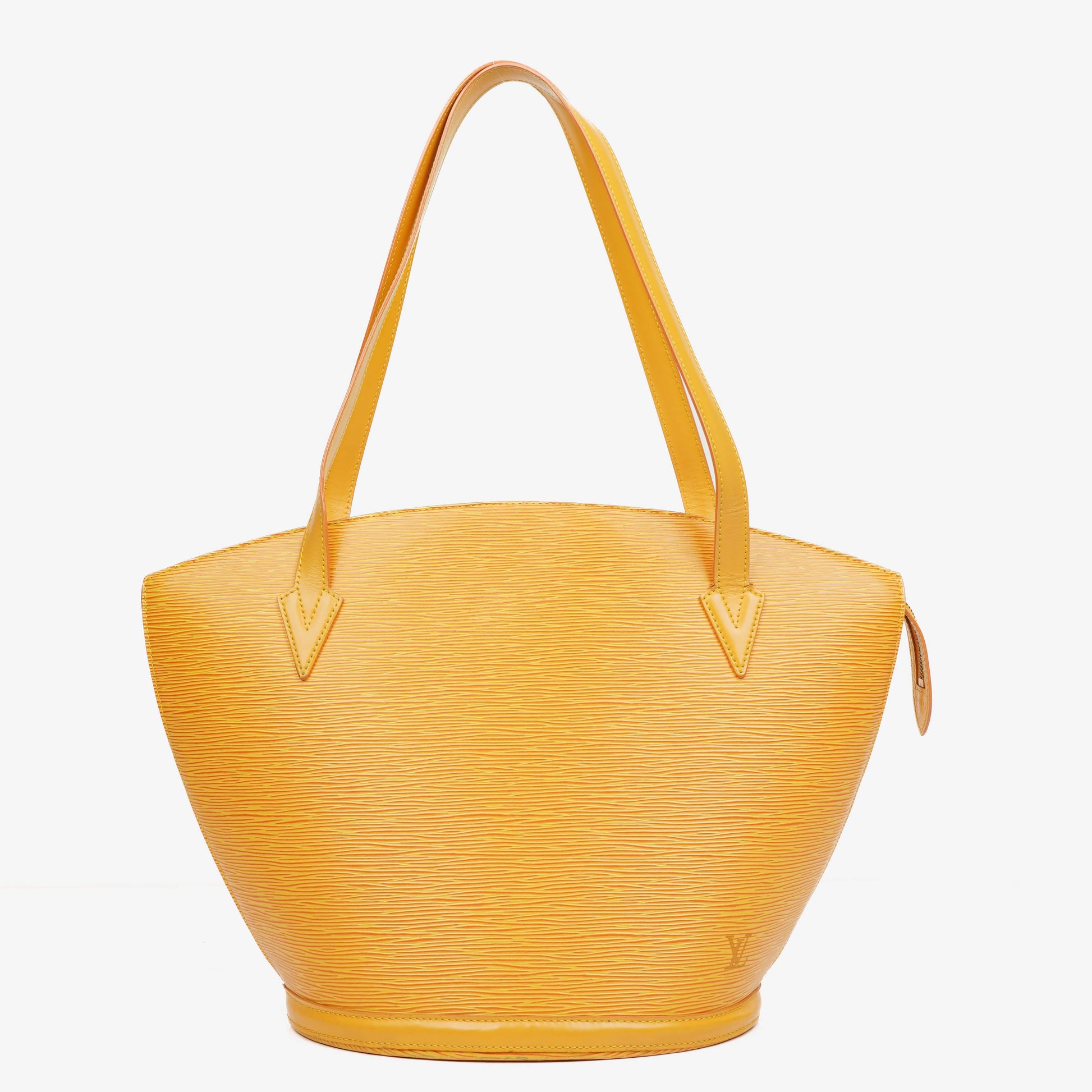 Louis Vuitton Yellow EPI Leather Saint Jacques GM Shoulder Bag