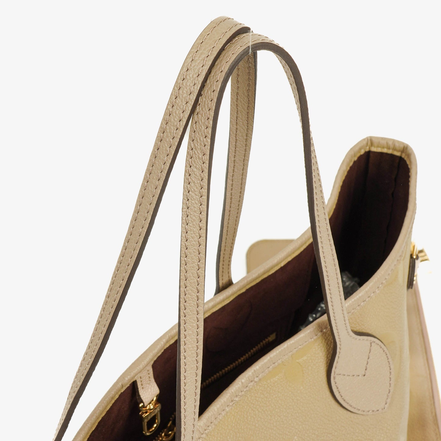 Louis Vuitton Neverfull MM Empreinte Leather Tote Bag