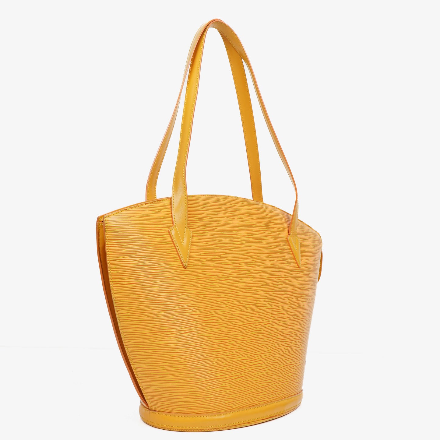 Louis Vuitton Yellow EPI Leather Saint Jacques GM Shoulder Bag