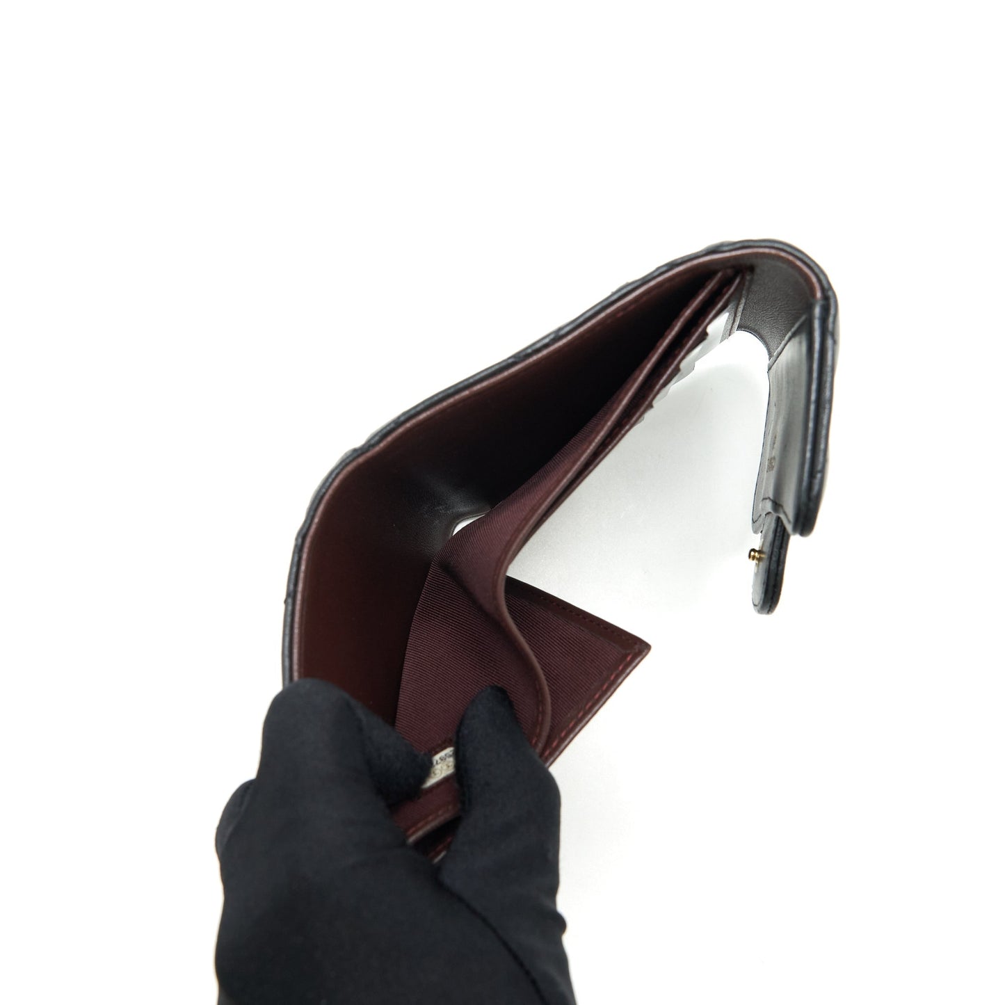 Chanel Classic Flap Wallet Lambskin Black
