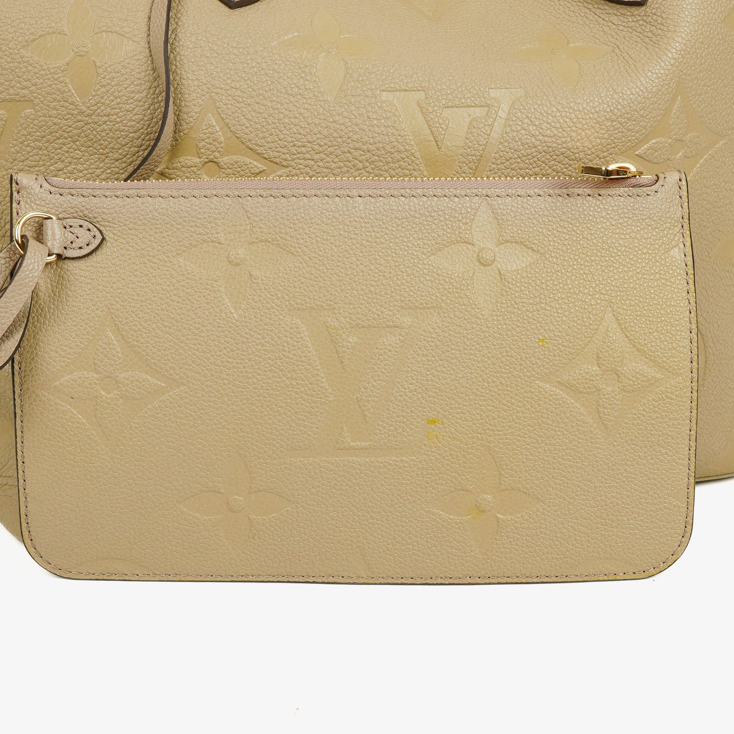 Louis Vuitton Neverfull MM Empreinte Leather Tote Bag