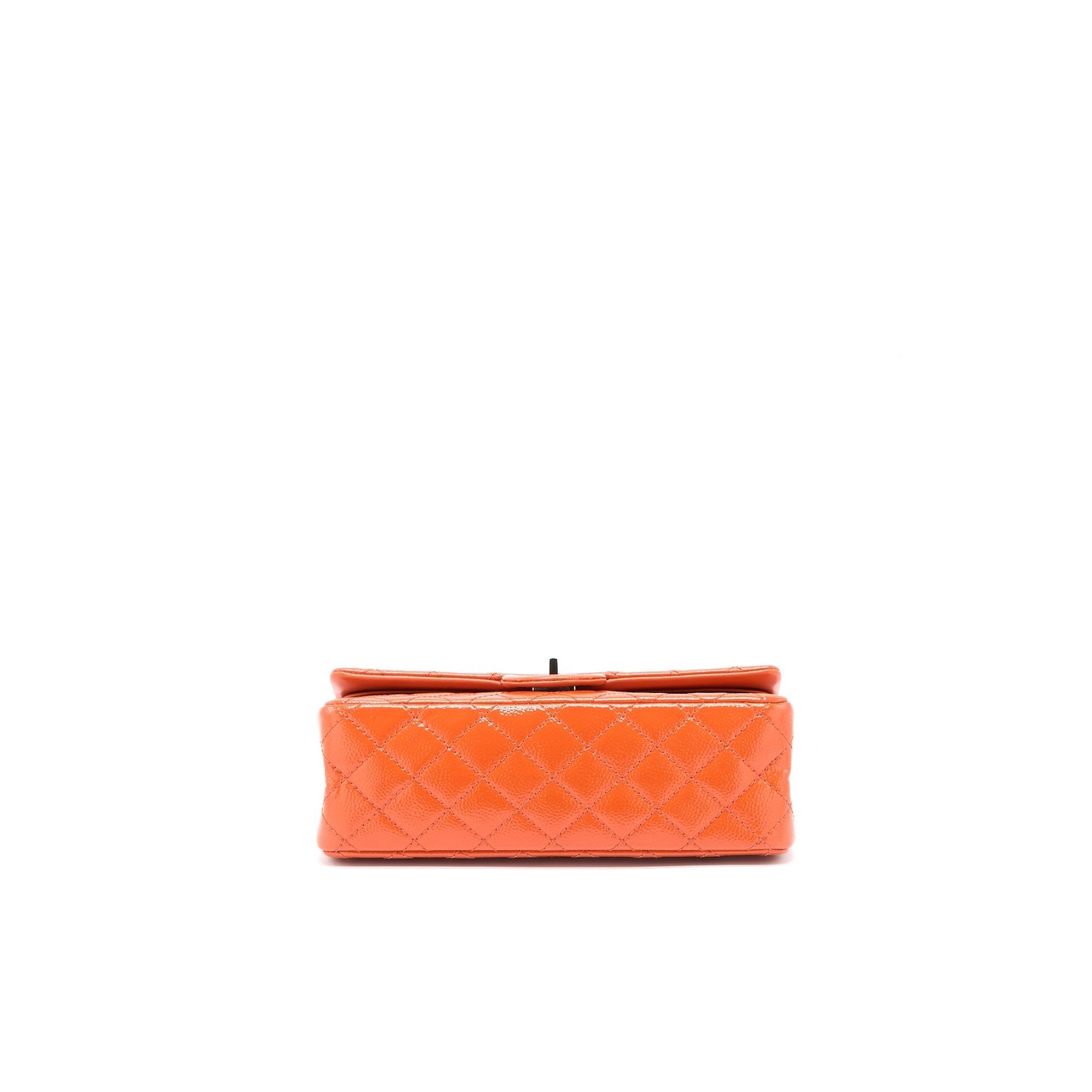 Chanel Small 2.55 Reissue Flap Bag Patent Orange