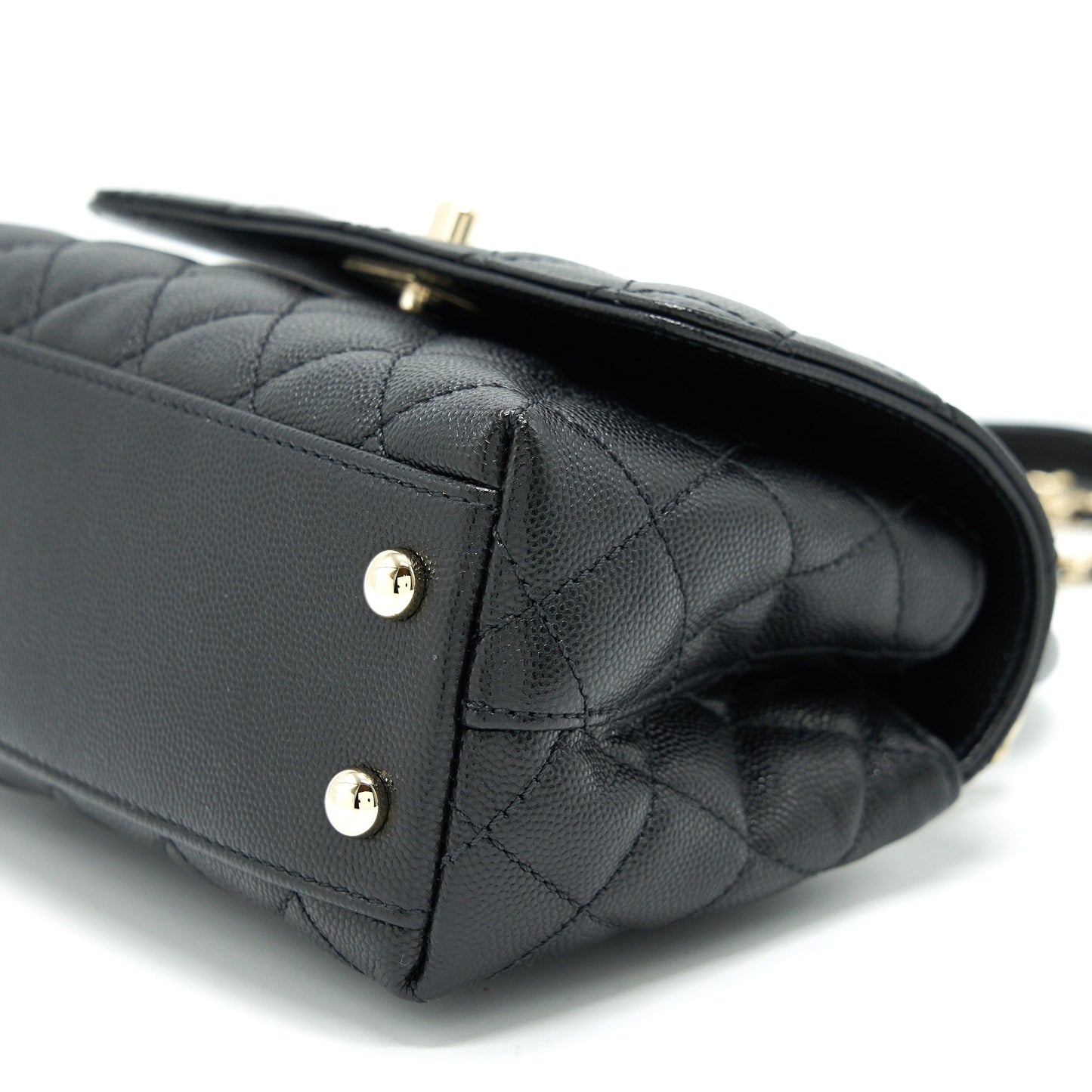 CHANEL EXTRA MINI COCO HANDLE BLACK L