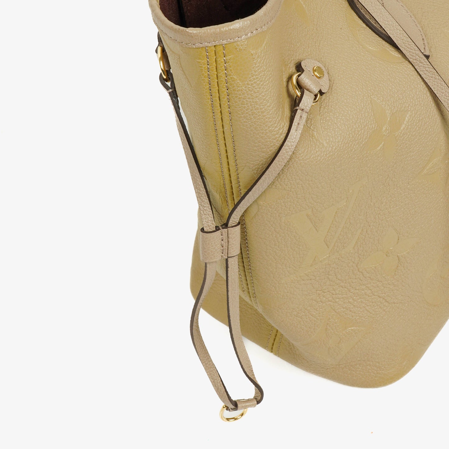 Louis Vuitton Neverfull MM Empreinte Leather Tote Bag