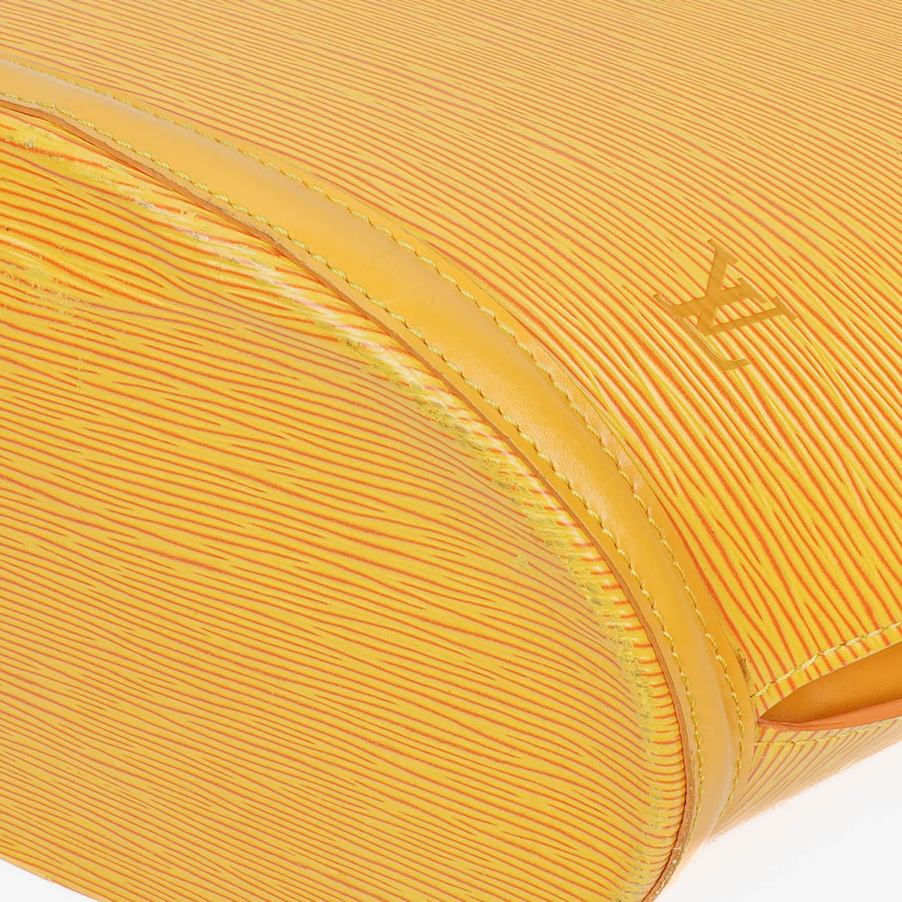 Louis Vuitton Yellow EPI Leather Saint Jacques GM Shoulder Bag