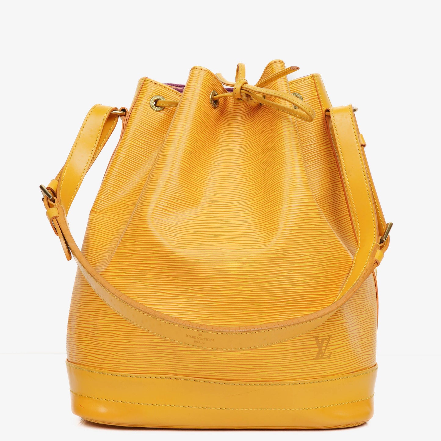 Louis Vuitton Noe Grande GM Yellow Epi Leather Shoulder Bag