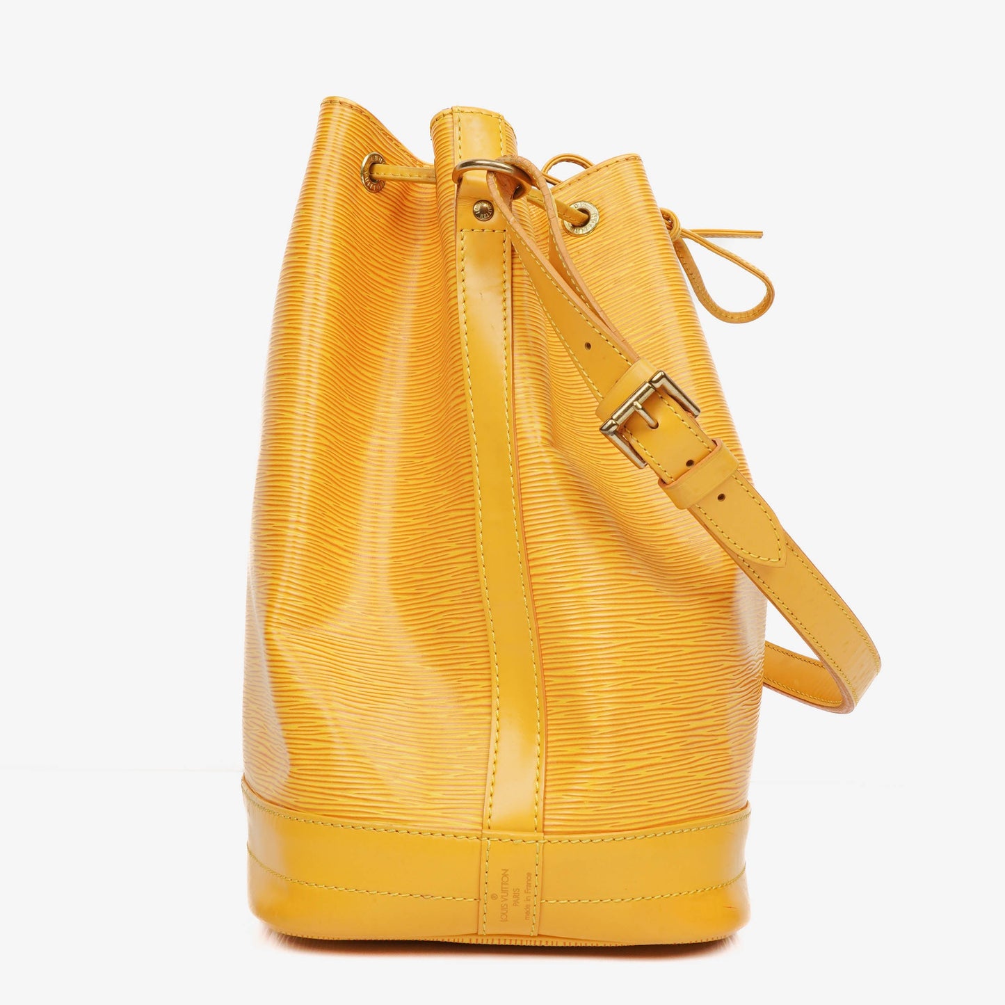 Louis Vuitton Noe Grande GM Yellow Epi Leather Shoulder Bag