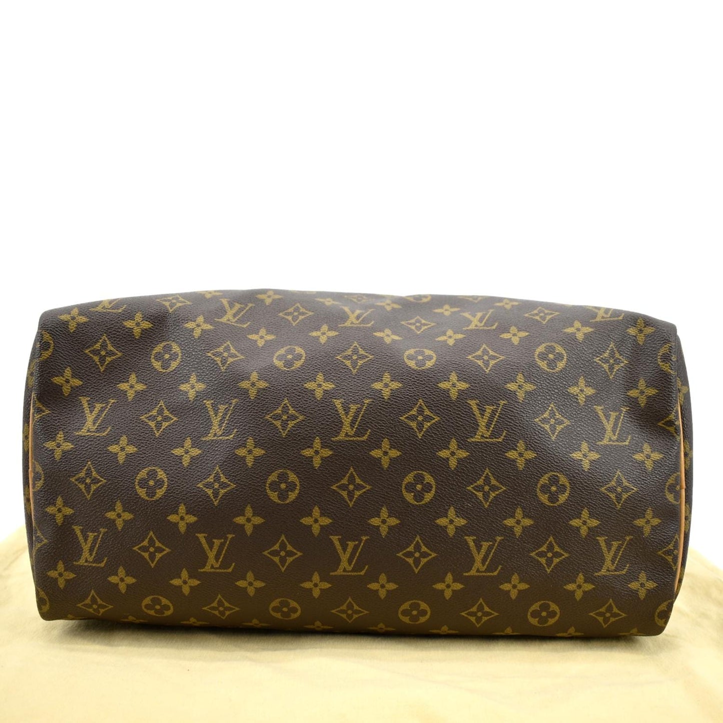 LOUIS VUITTON  40 Monogram Canvas Satchel Bag Brown