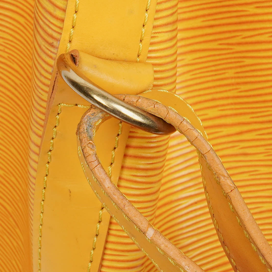 Louis Vuitton Noe Grande GM Yellow Epi Leather Shoulder Bag