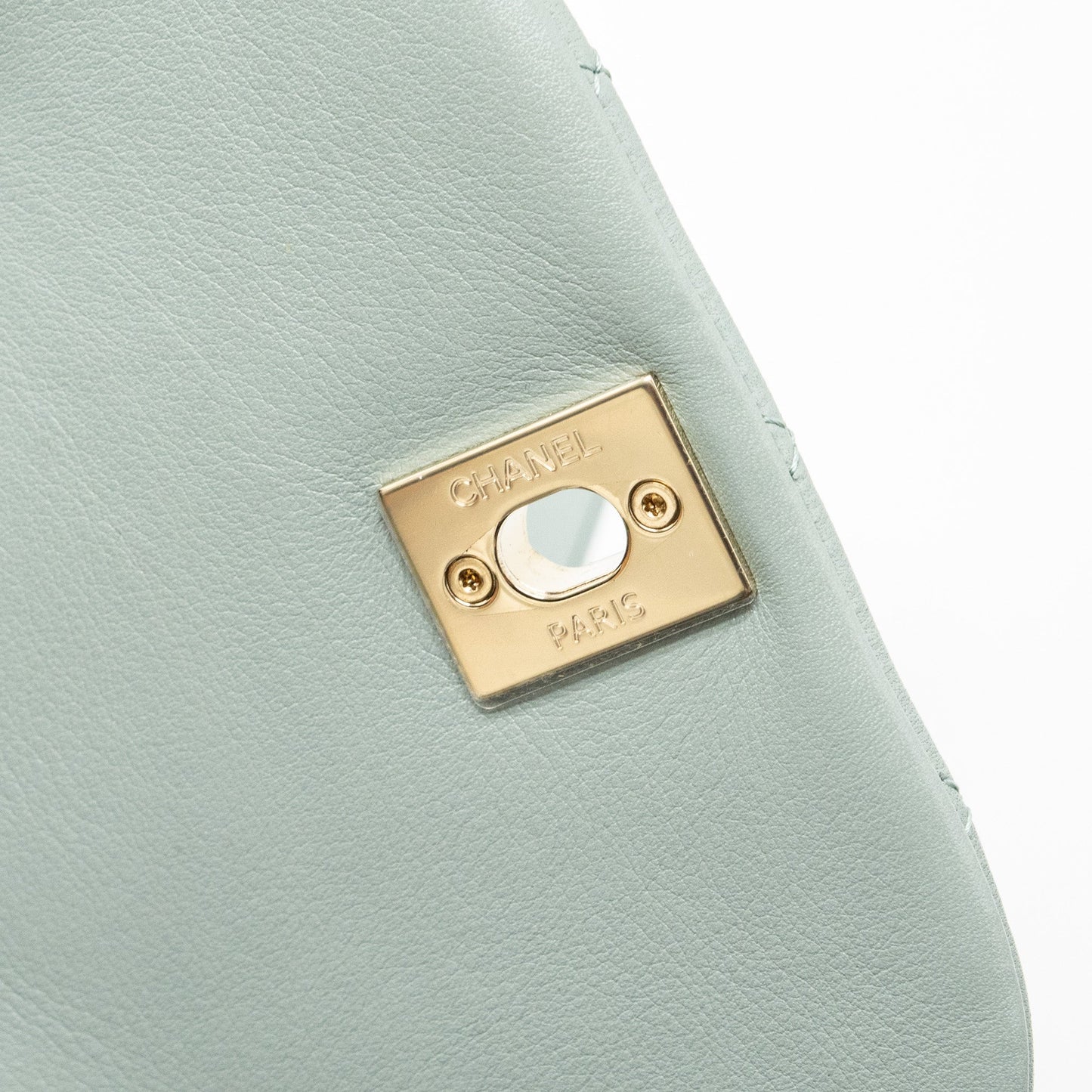 Chanel 23C Mini Duma Backpack Calfskin Light Grey L (Microchip)
