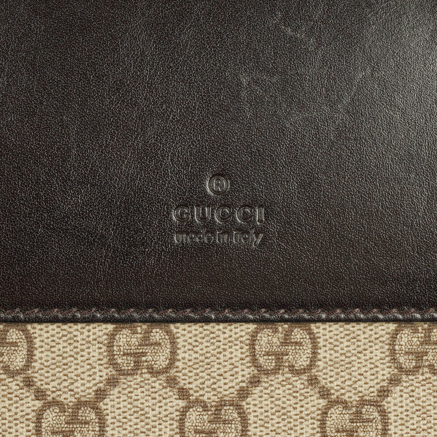 Gucci GG Supreme Canvas Travel Bag