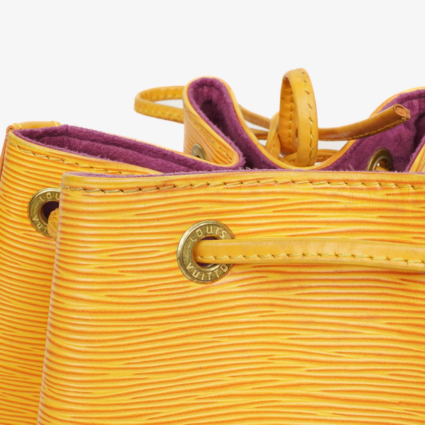 Louis Vuitton Noe Grande GM Yellow Epi Leather Shoulder Bag