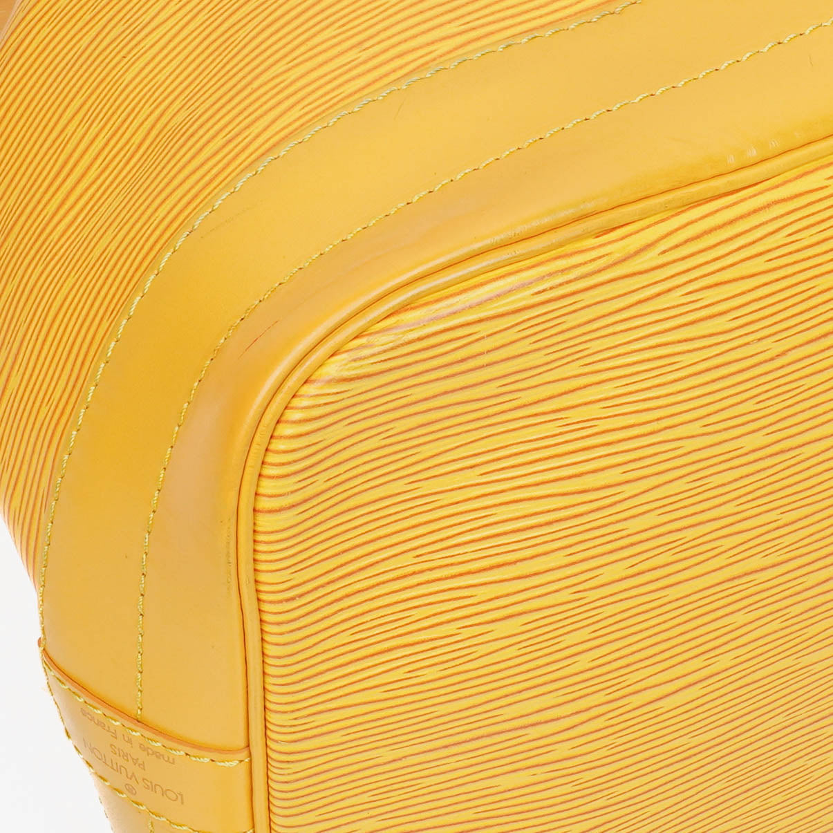 Louis Vuitton Noe Grande GM Yellow Epi Leather Shoulder Bag