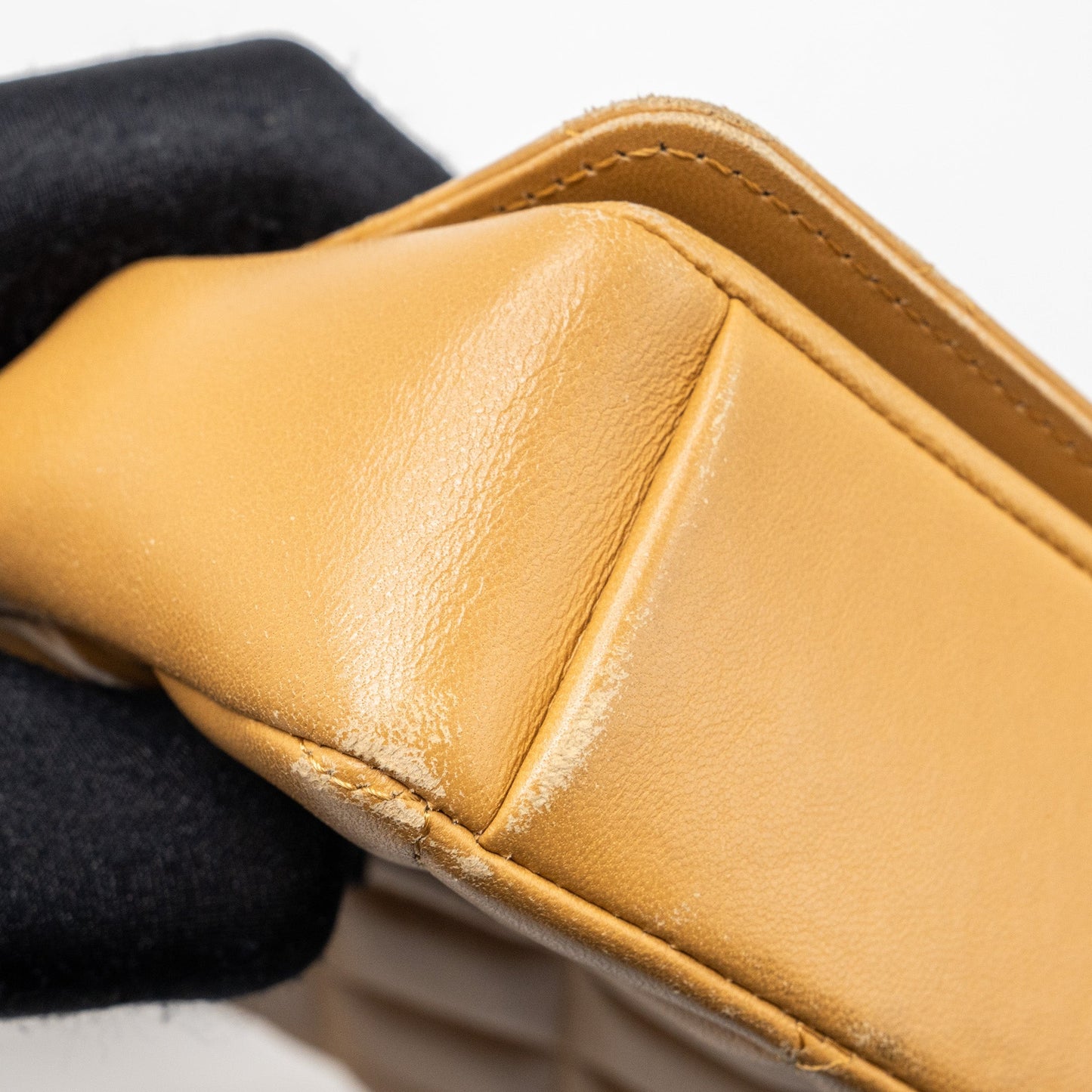 Chanel Quilted Flap Bag Lambskin Beige