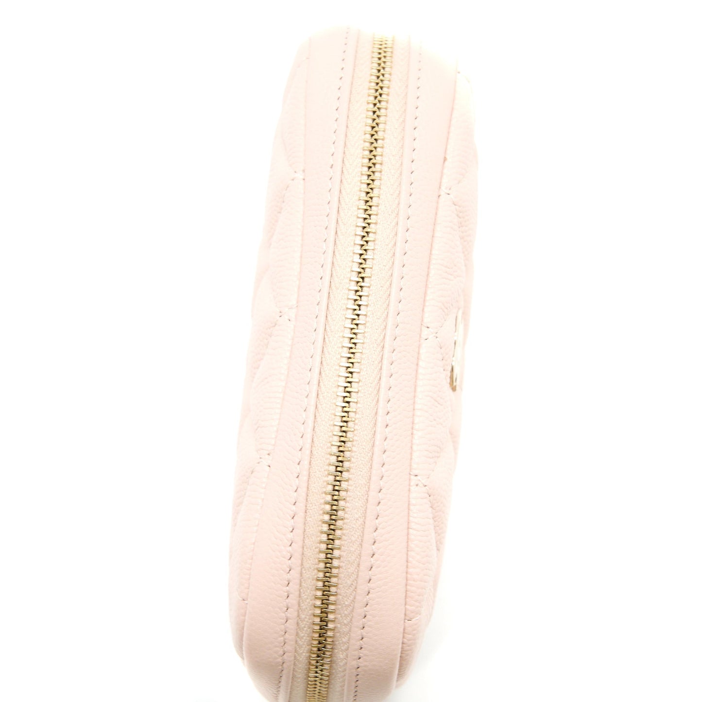 Chanel 21C Small Cosmetic Pouch Caviar Rose Clair L