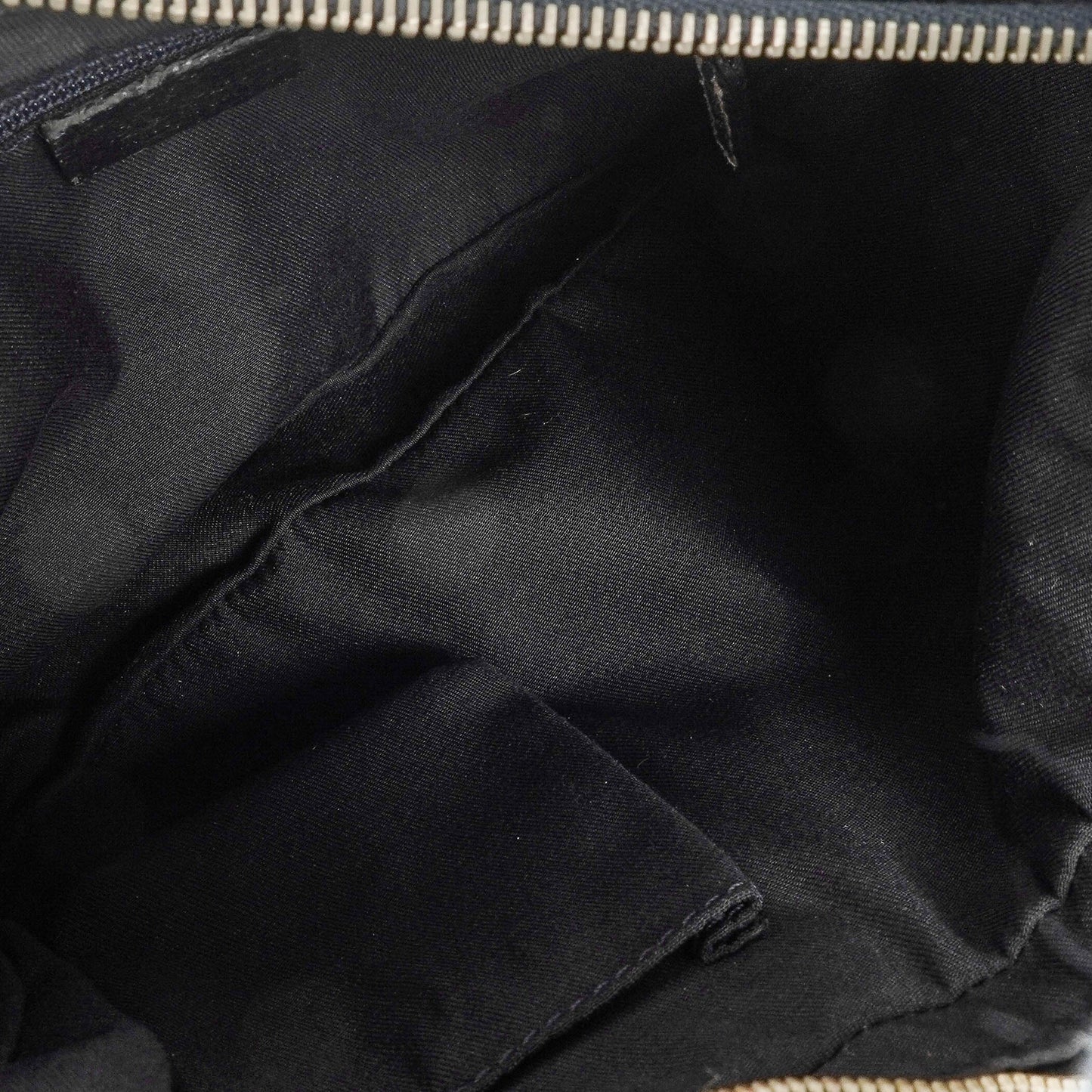 Gucci Charmy Navy GG Canvas Hobo Bag
