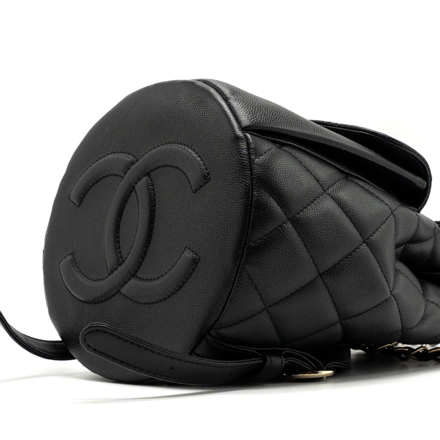 Chanel 22s mini backpack caviar black L(Microchip)