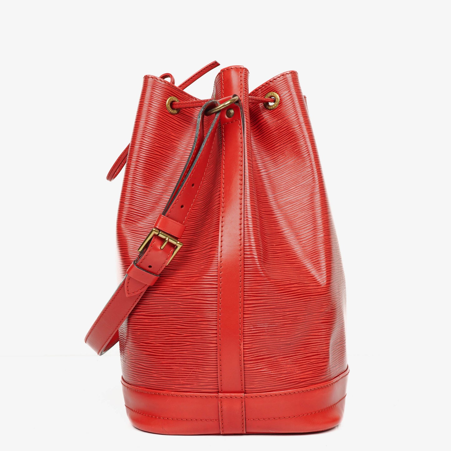 Louis Vuitton Noe Grande GM Red Epi Leather Shoulder Bag