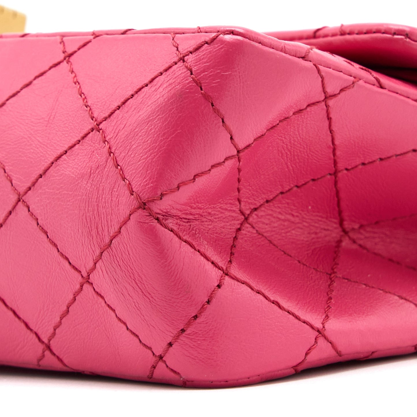 Chanel Small 2.55 Reissue Aged Calfskin Hot Pink Brushed