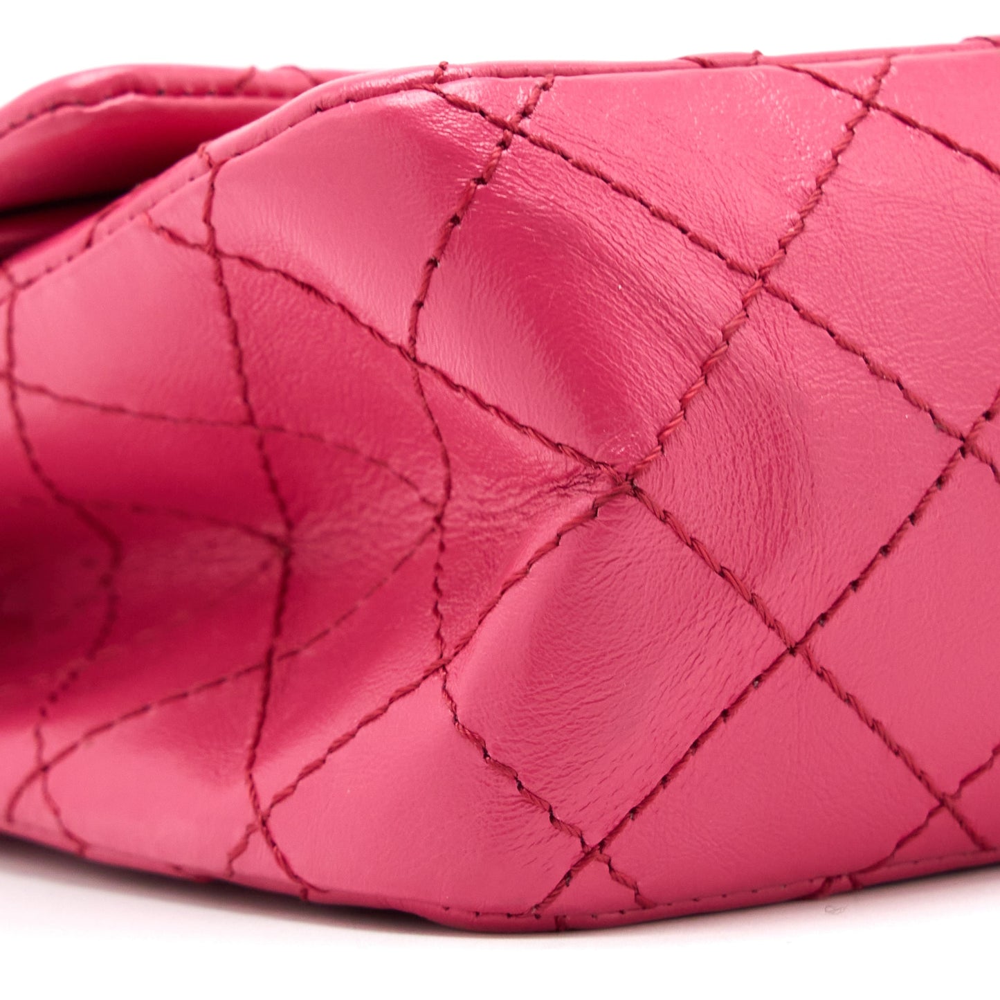 Chanel Small 2.55 Reissue Aged Calfskin Hot Pink Brushed