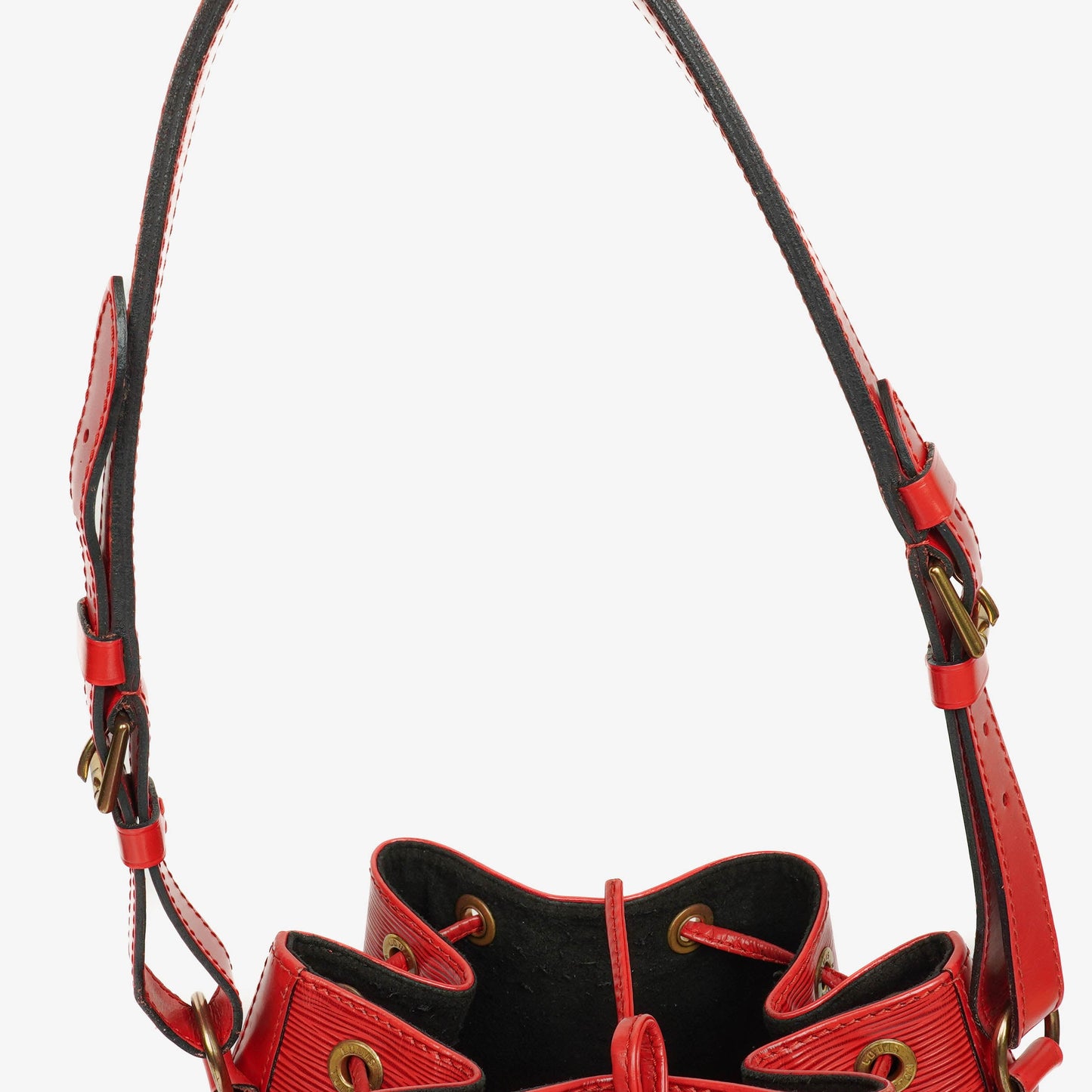 Louis Vuitton Noe Grande GM Red Epi Leather Shoulder Bag
