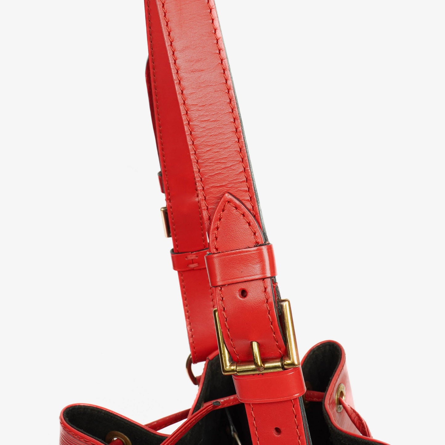 Louis Vuitton Noe Grande GM Red Epi Leather Shoulder Bag