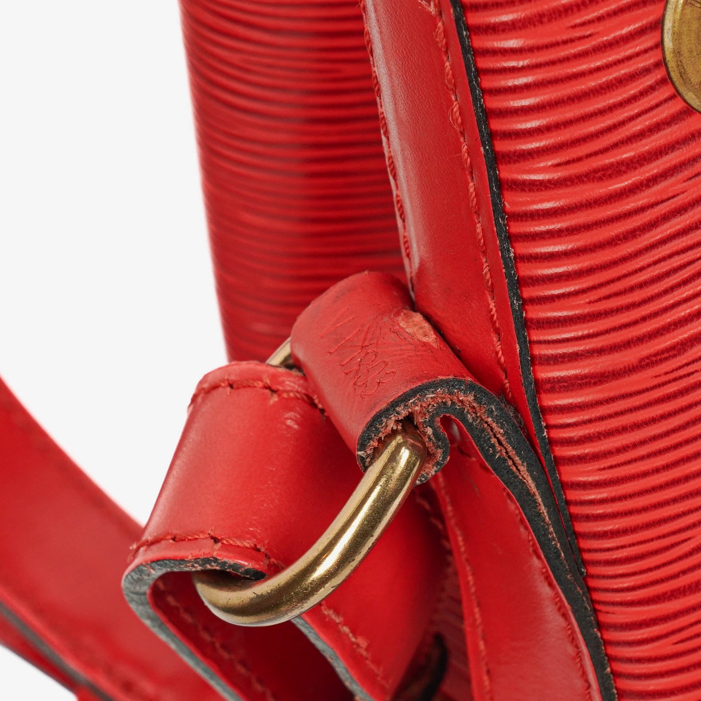 Louis Vuitton Noe Grande GM Red Epi Leather Shoulder Bag