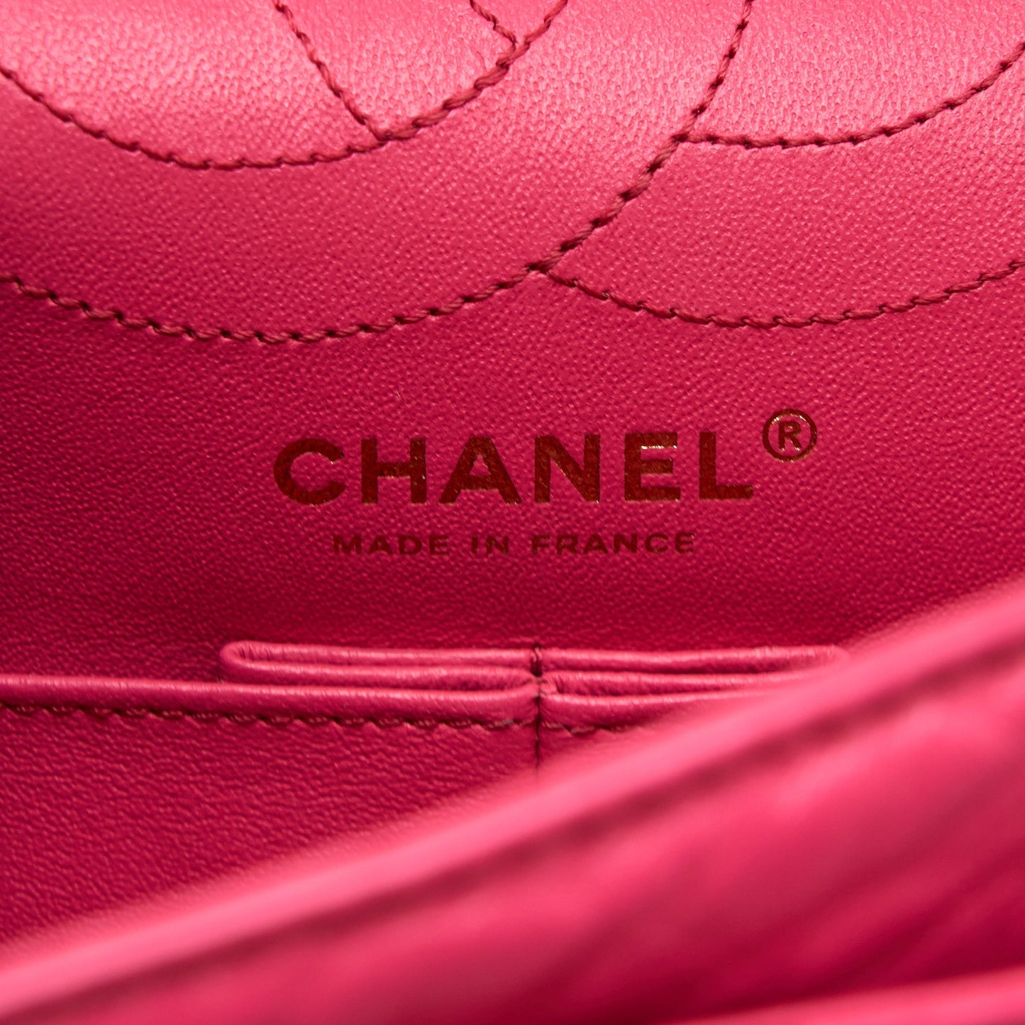 Chanel Small 2.55 Reissue Aged Calfskin Hot Pink Brushed