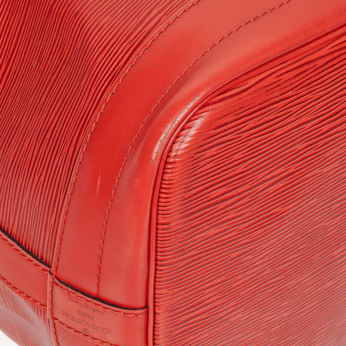 Louis Vuitton Noe Grande GM Red Epi Leather Shoulder Bag