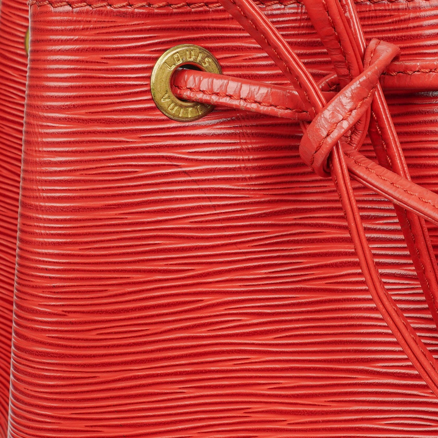 Louis Vuitton Noe Grande GM Red Epi Leather Shoulder Bag