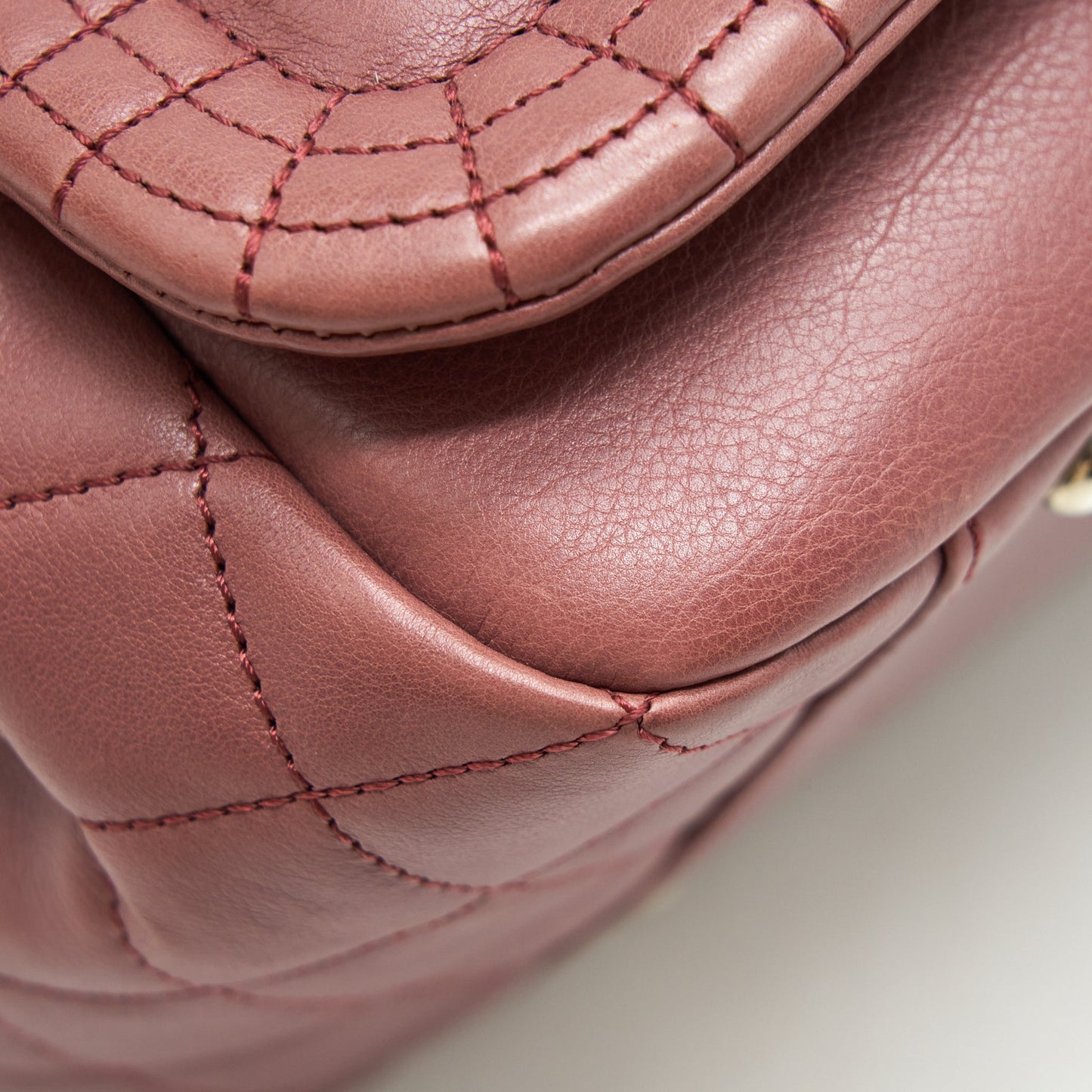 Chanel Flap Tote Bag Brown