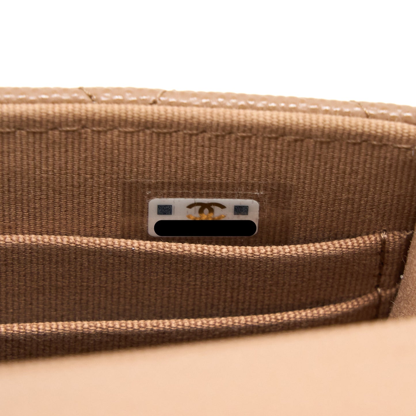 Chanel Mini Flap Bag Caviar Beige  (Microchip)